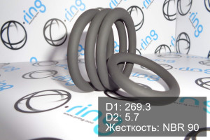 Кольцо уплотнительное O-RING 269.3x5.7 NBR 90