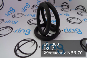 Кольцо уплотнительное O-RING 300x7 NBR 70