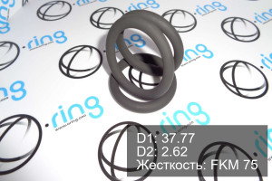 Кольцо уплотнительное O-RING 37.77x2.62 FKM 75
